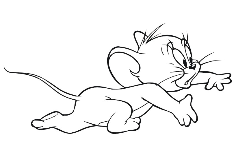 Planse De Colorat Planse De Colorat Tom Si Jerry
