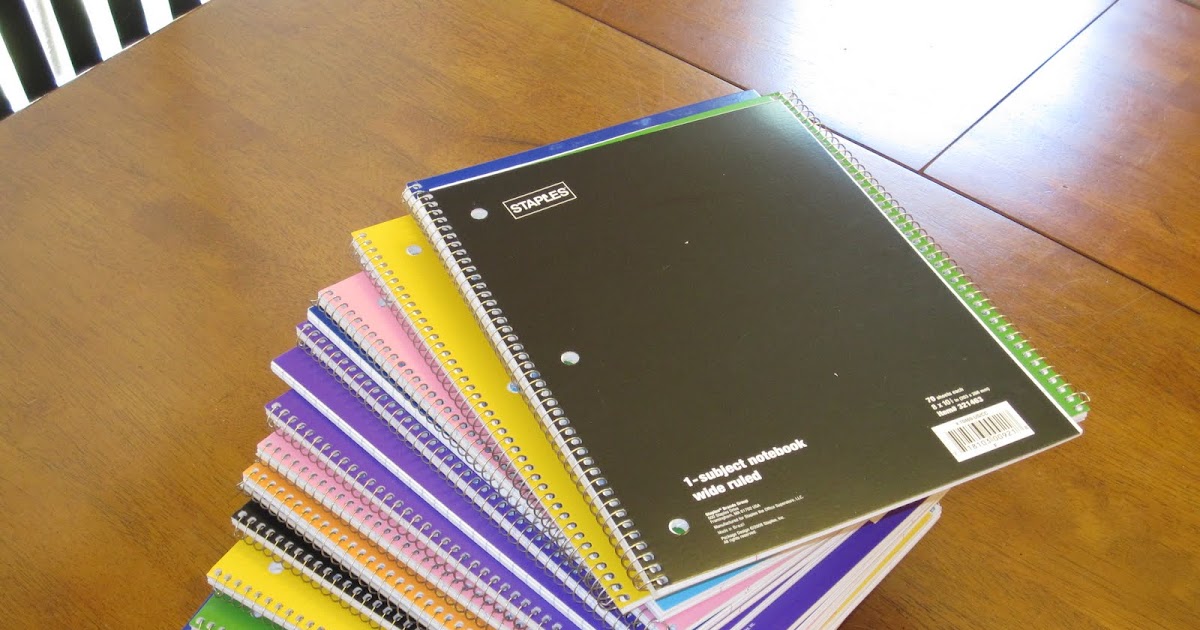So Many Coupons, So Little Time Staples Penny Spiral Notebooks