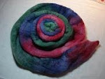 Hand-dyed Wool Roving