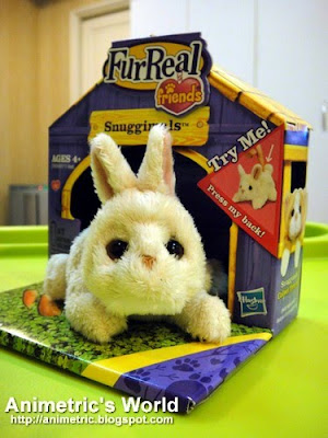 Furreal Snuggimals Cream Bunny