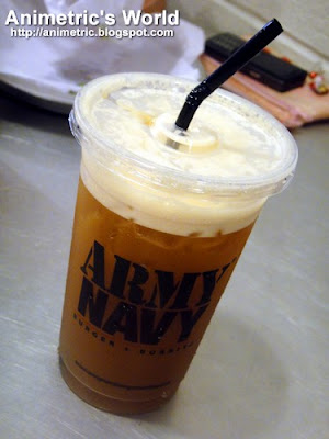 LiberTea Iced Tea at Army Navy Burger+Burrito