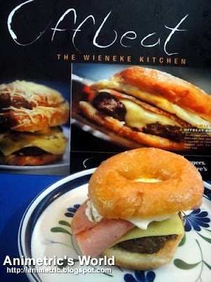 Krispy Kreme Burger at Offbeat at Midnight Mercato