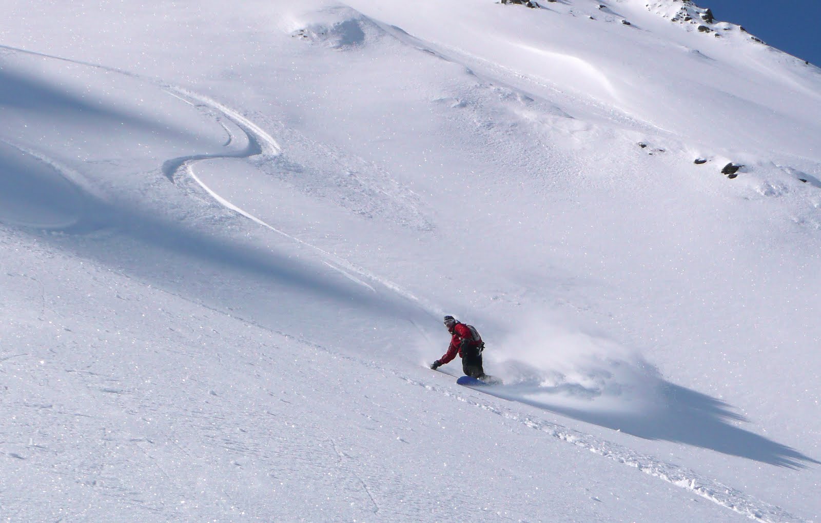 Off Piste Snowboarding