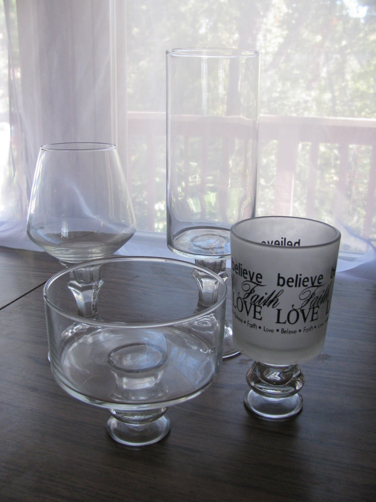 A Heart For Home Dollar Tree Hurricane Vases