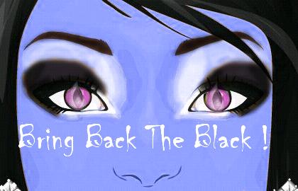 Black Eyeshadow Campaign