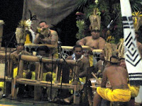 Musicians at the Tahaitian Dance and Drumming Competition