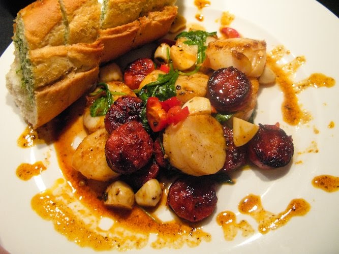 Full Of Flavour Scallops with Chorizo Full Of Flavour Version