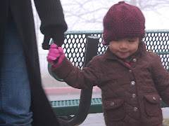 walking with mommy