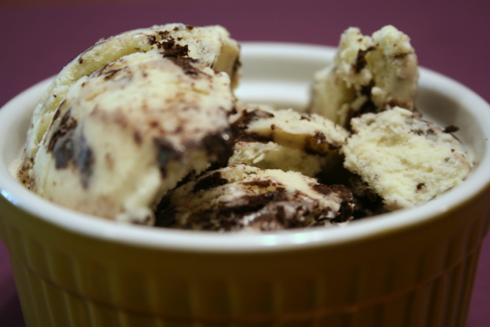 Fresh Mint Ice Cream (with Oreos!)
