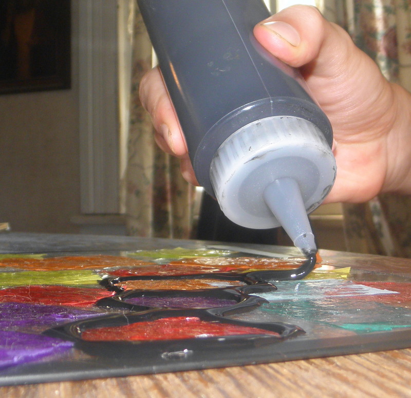 All Things Beautiful Faux Stained Glass Tutorials