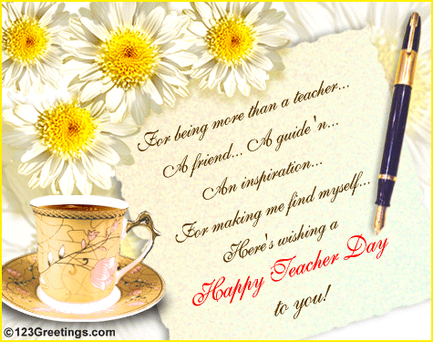 Quotable Quotations: Happy teachers Day !!!!!!!