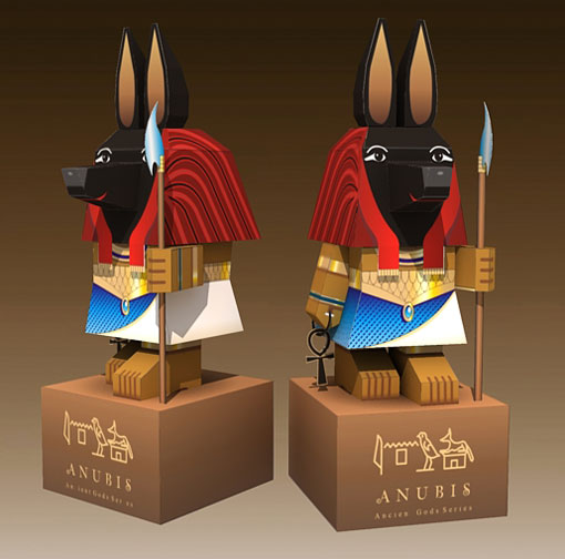 Biblioteca de Alejandria 3.0: Papercraft EGIPTO