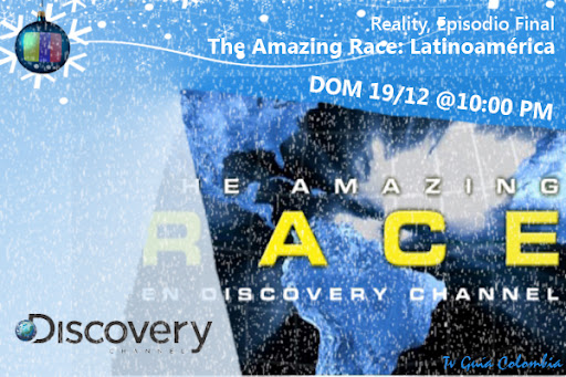 HOY 19/12: Episodio final de The Amazing Race en Discovery HOY 19/12: Episodio final de The Amazing Race en Discovery