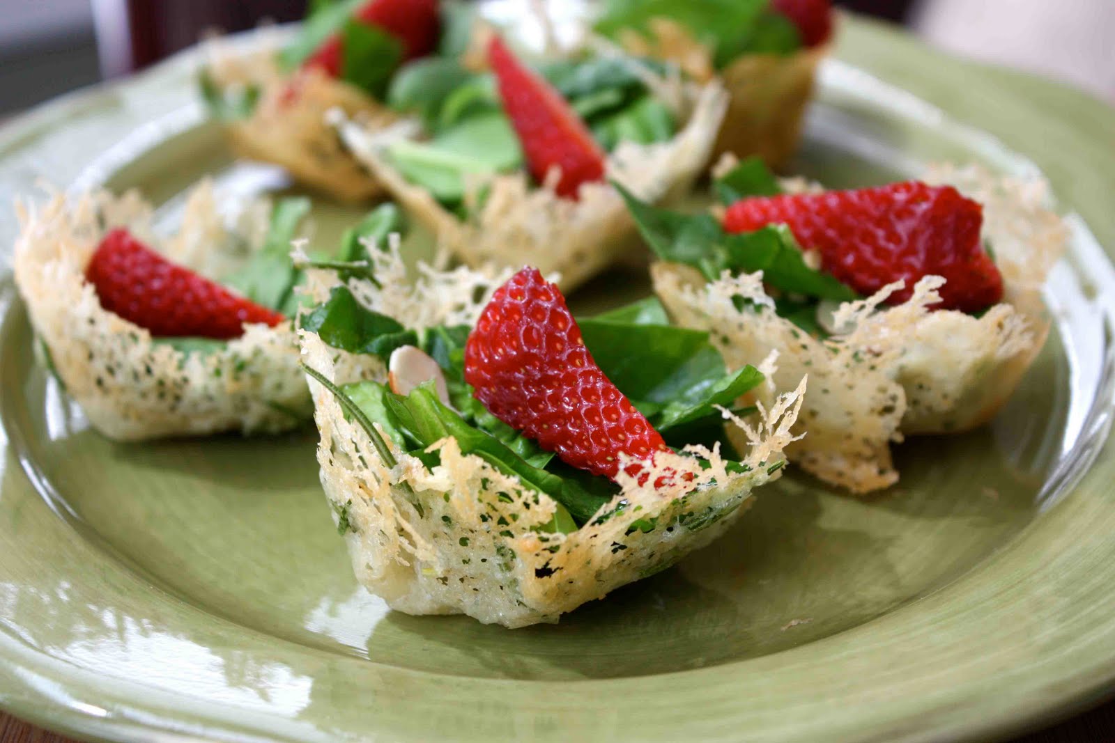 Cookin' Canuck Crispy Parmesan Cheese & Rosemary Cups Recipe with