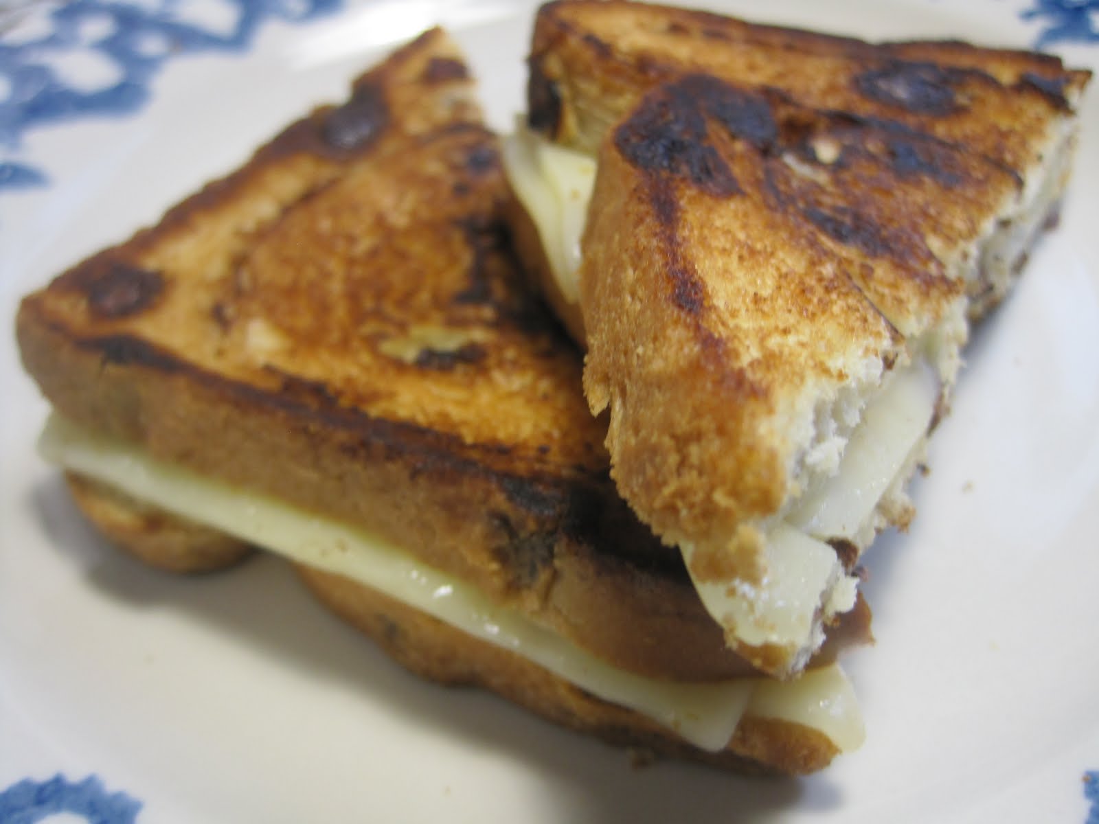 the mixed stew Monday's Bread Bowl Raisin Swirl Grilled Cheese