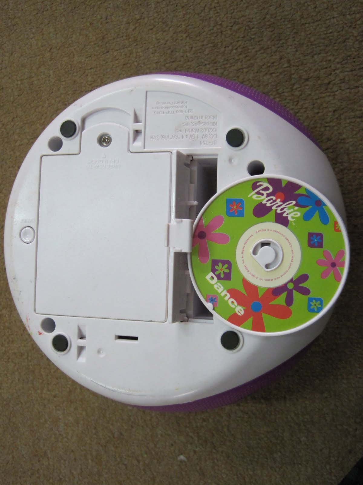 JuaiMurah Original Barbie CD Player