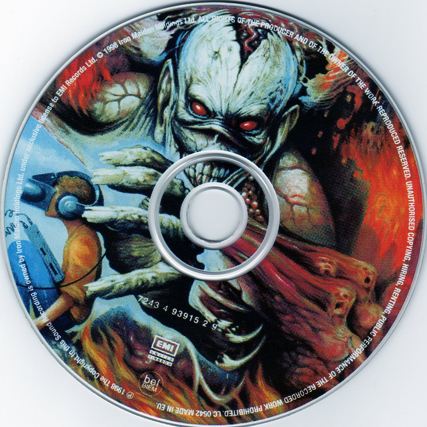 Iron Maiden, Virtual XI (1998) UnBlobJob