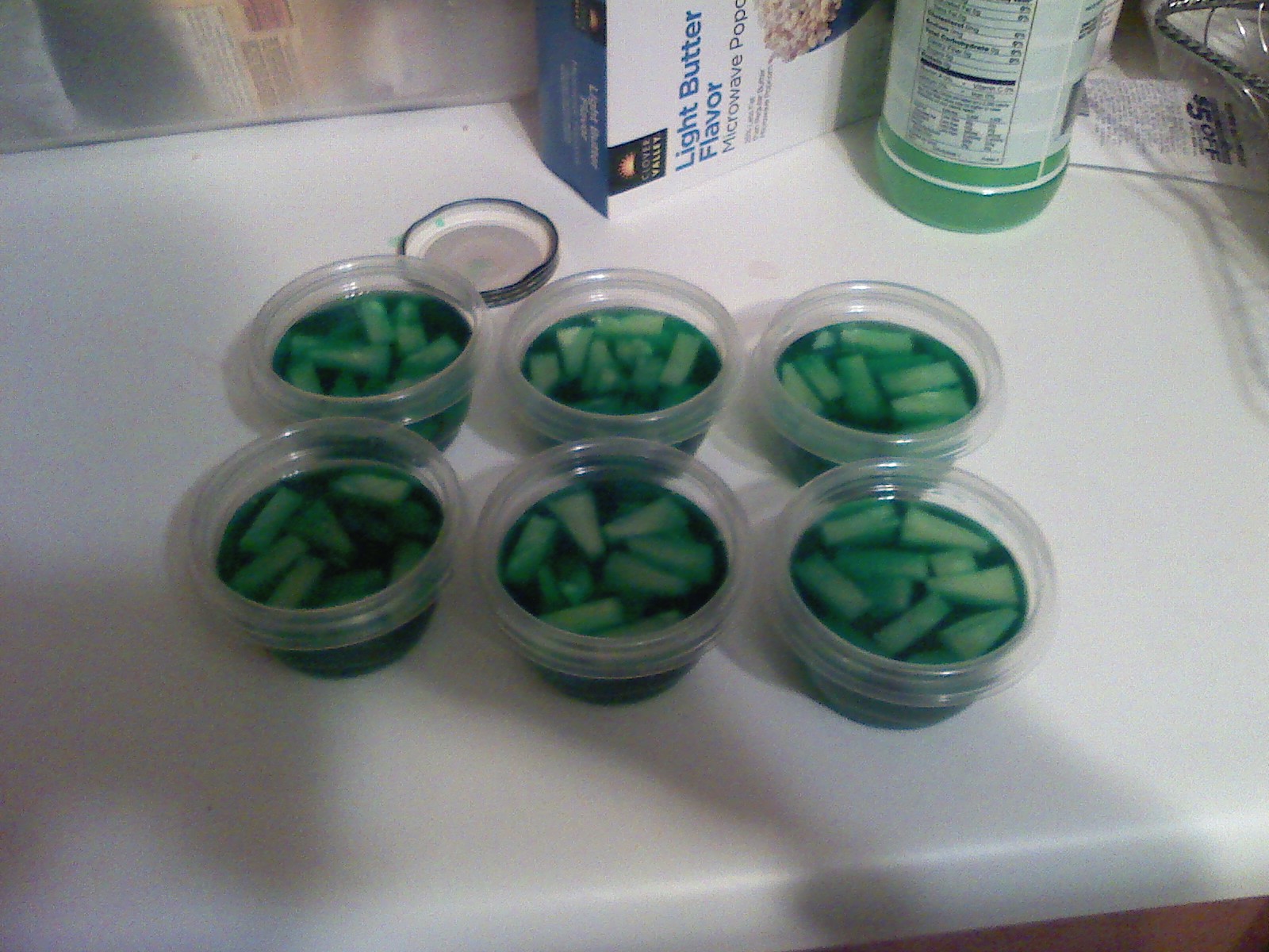 24 Foot Street DIY Gelatin and Pudding Cups