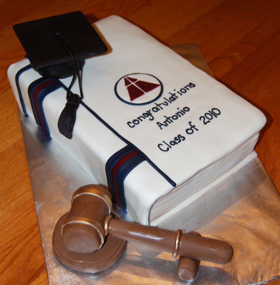 Leelees Cakeabilities Lawyer Graduation Cake