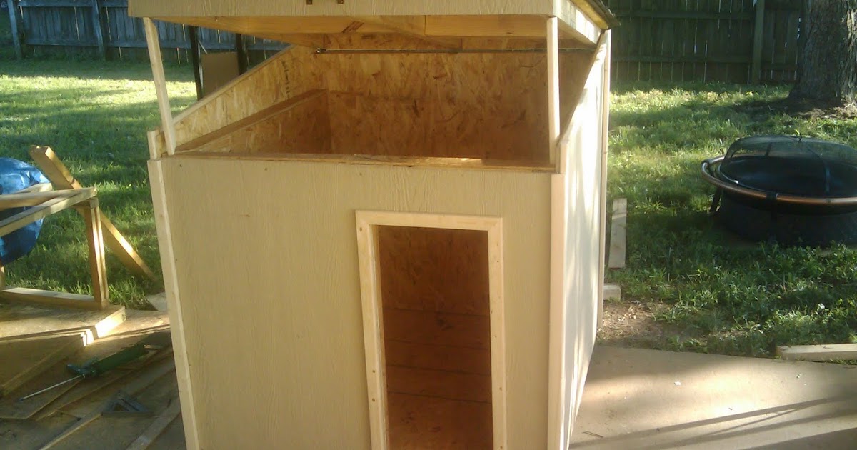PamperedPetRetreats™ Dog House Design..Hinged Roof!