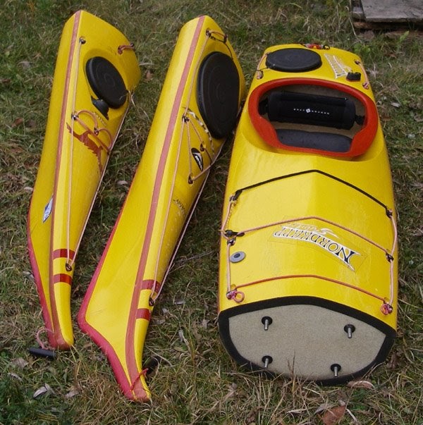 COOLKAYAKER1 Sectional Sea Kayak