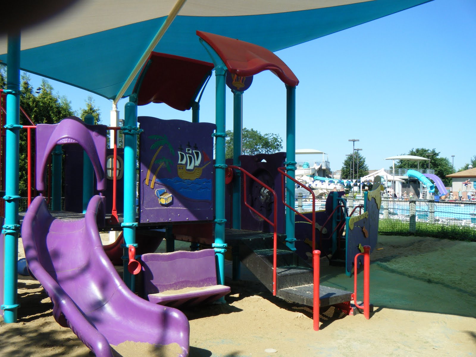 COOLKAYAKER1 Sunset Park Pool, Geneva, Illinois, Just After Opening