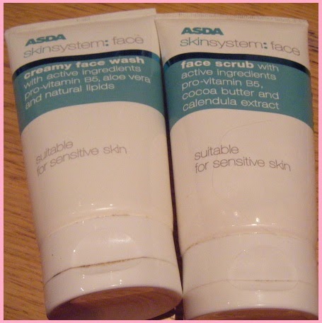 Review: Asda Skin System Creamy Face Wash and Face Scrub | What Laura Loves