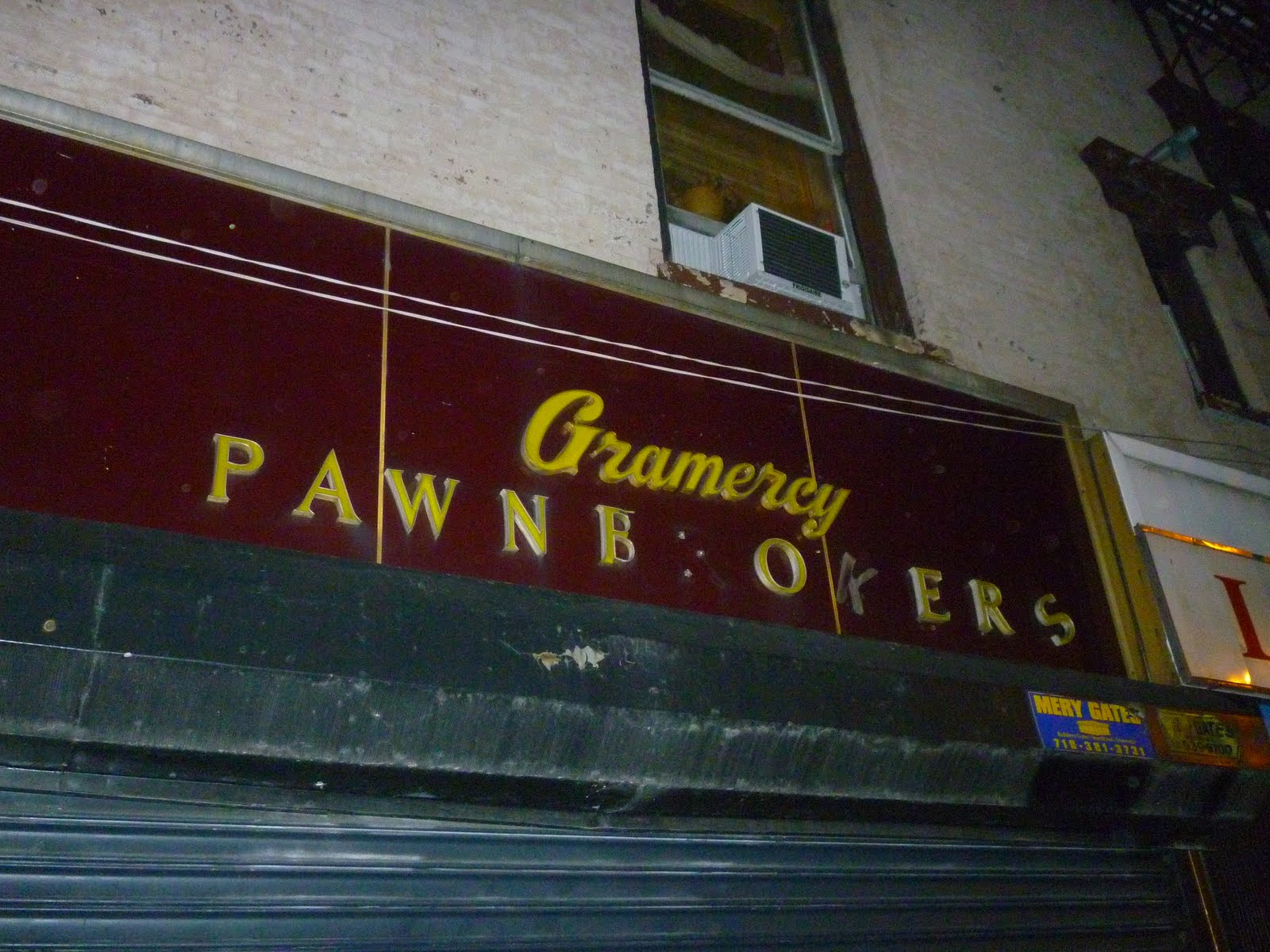 Pawnbroker Sign