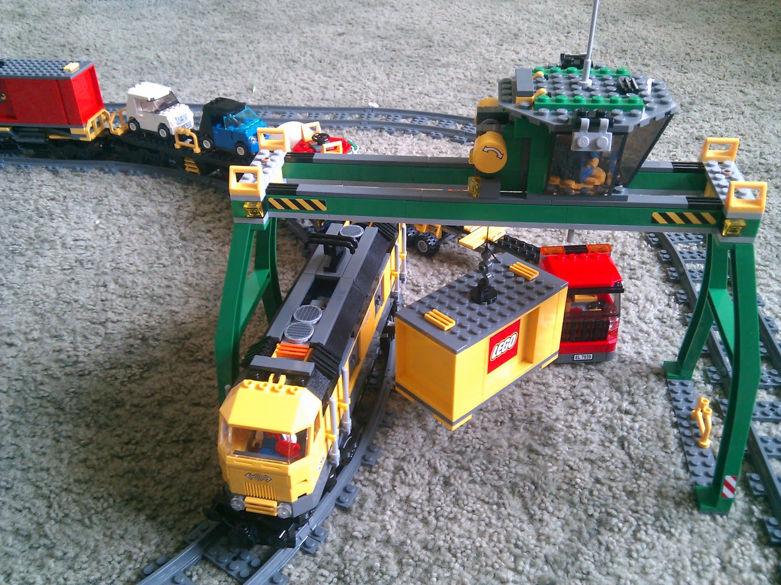 LEGO 7896 City Trains Straight and Curved Rails