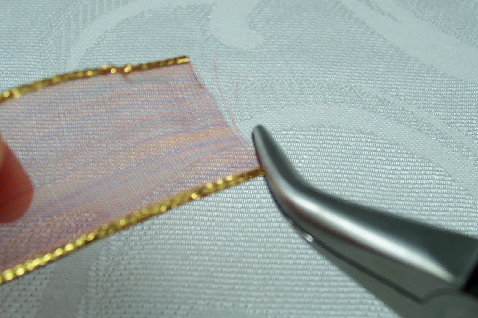 2 Good Claymates Tutorial Making an Elegant Organza Ribbon Cord