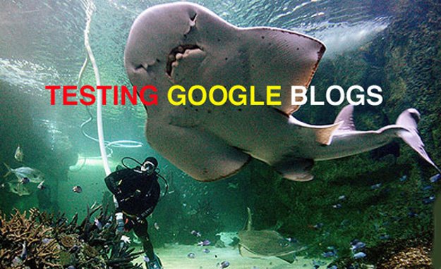 Testing Google Blogs
