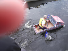 CHAMPNEYS WEST CARD BOARD BOAT RACE.