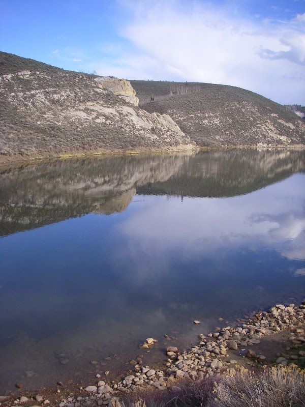Utah Water Log Currant Creek Reservoir