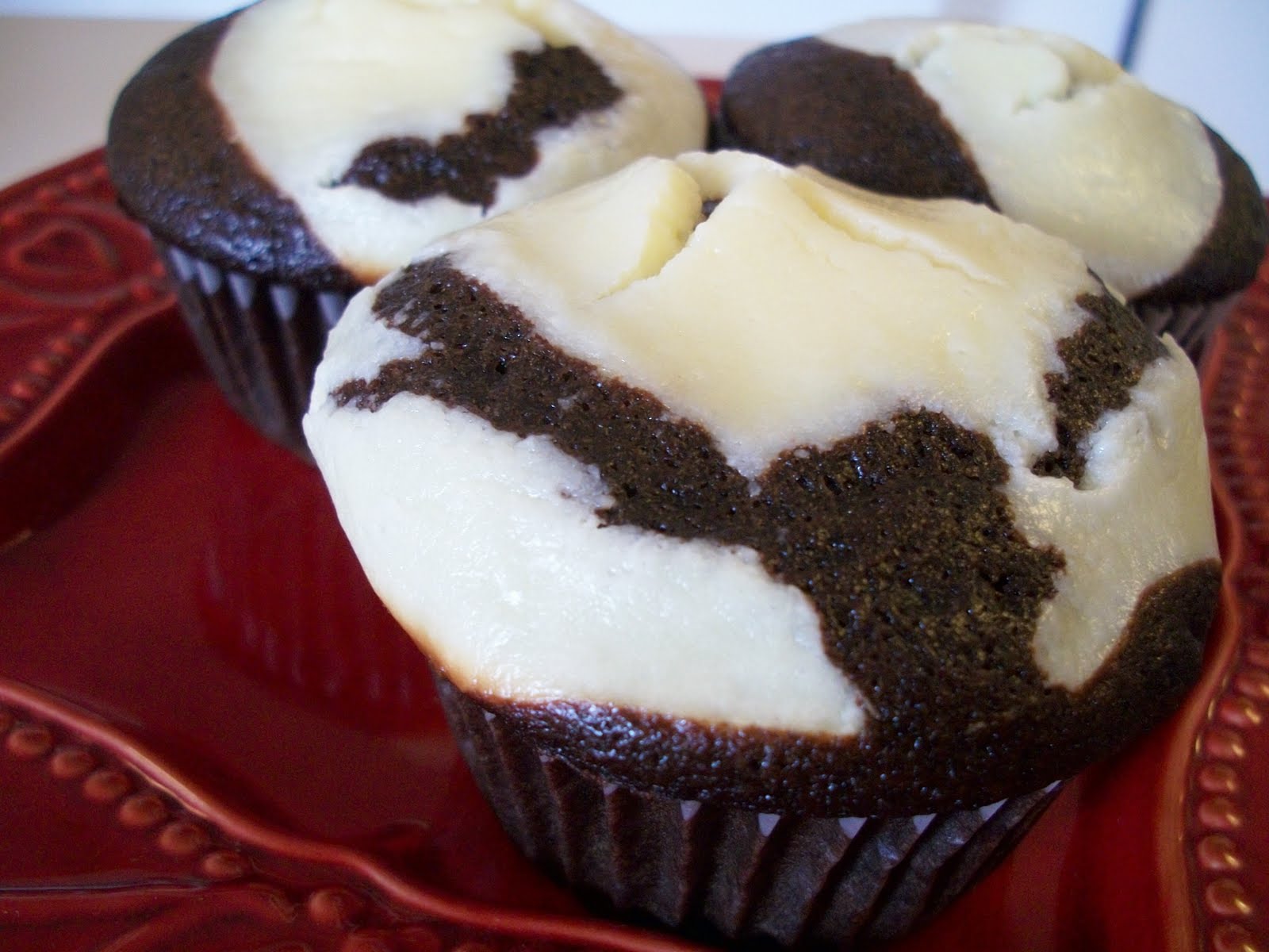 Brooke Bakes Black Bottom Cupcakes