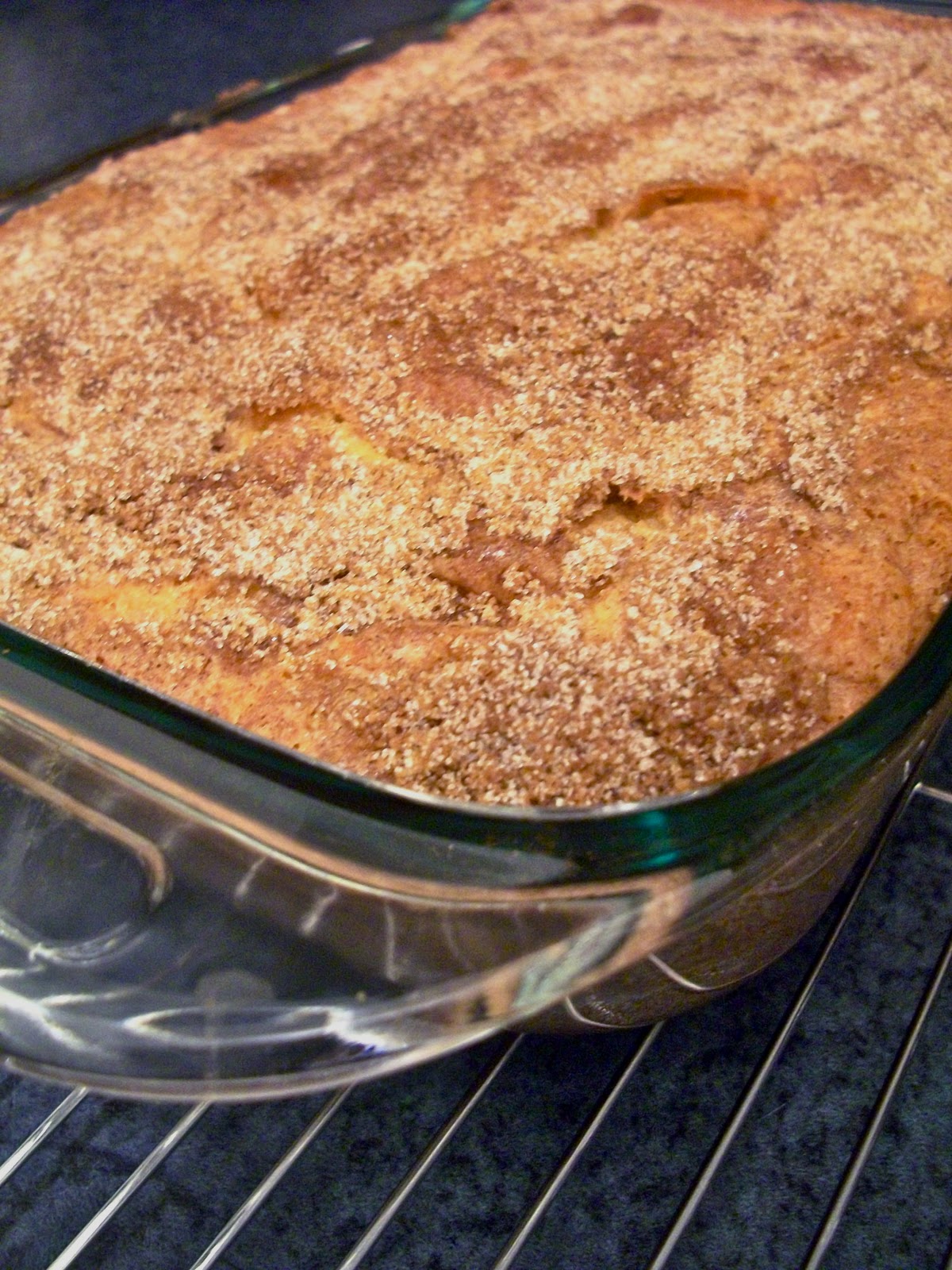 Brooke Bakes CinnamonSugar Coffee Cake