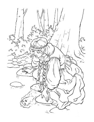 forest coloring sheets