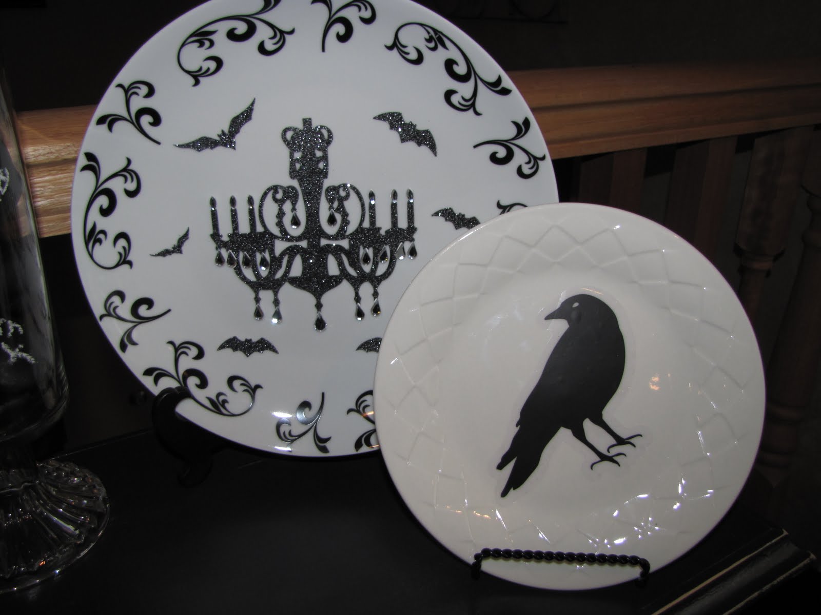 Sustainably Chic Designs Spookathon Dollar Tree Halloween Plates
