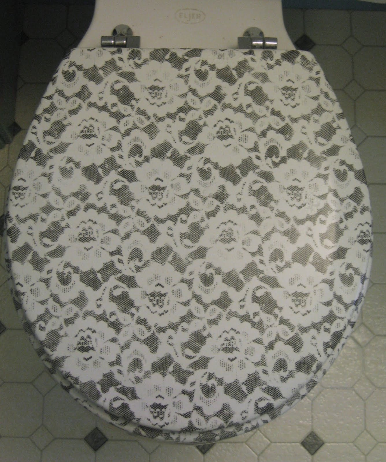 on the verge of snapping Toilet Seat/Cover ReVamp