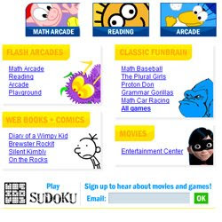 Here is a video about funbrain