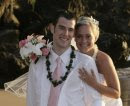 Our wedding day in Hawaii