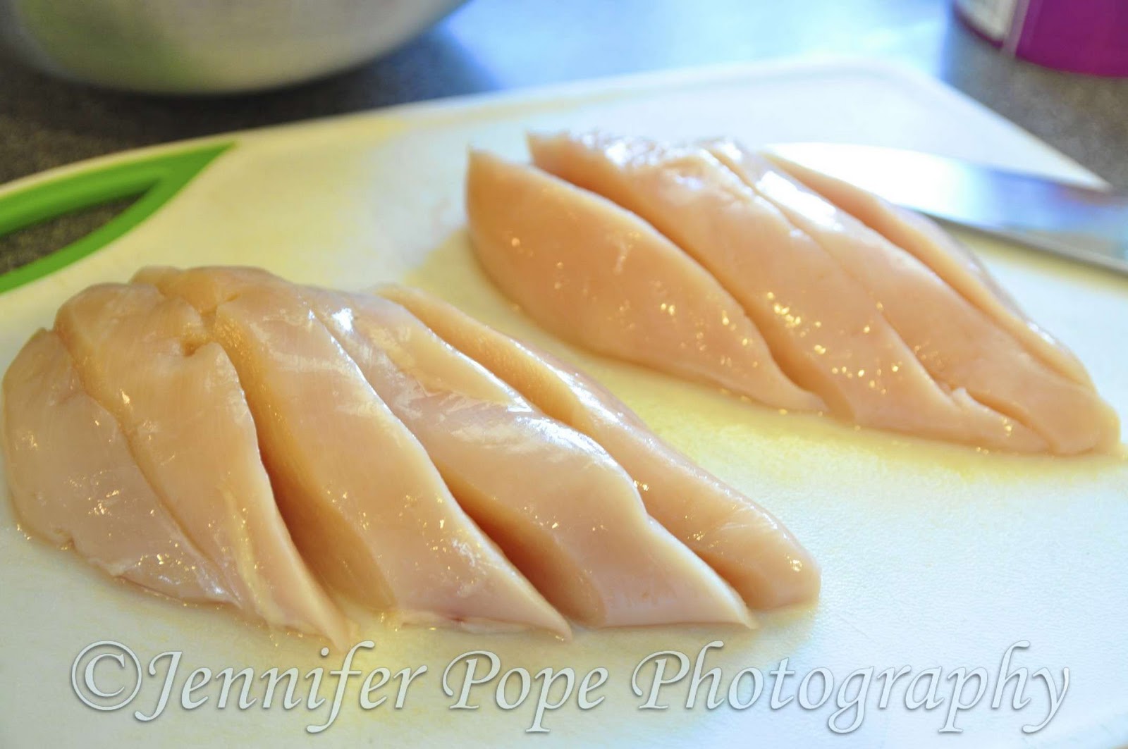 Cutting Chicken Breasts