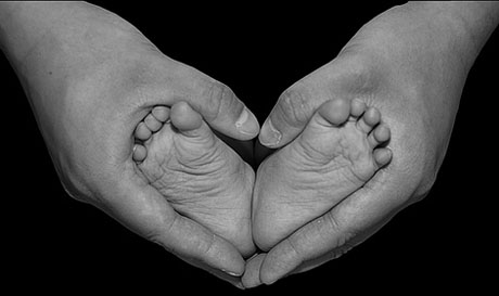 Baby Feet Illustration