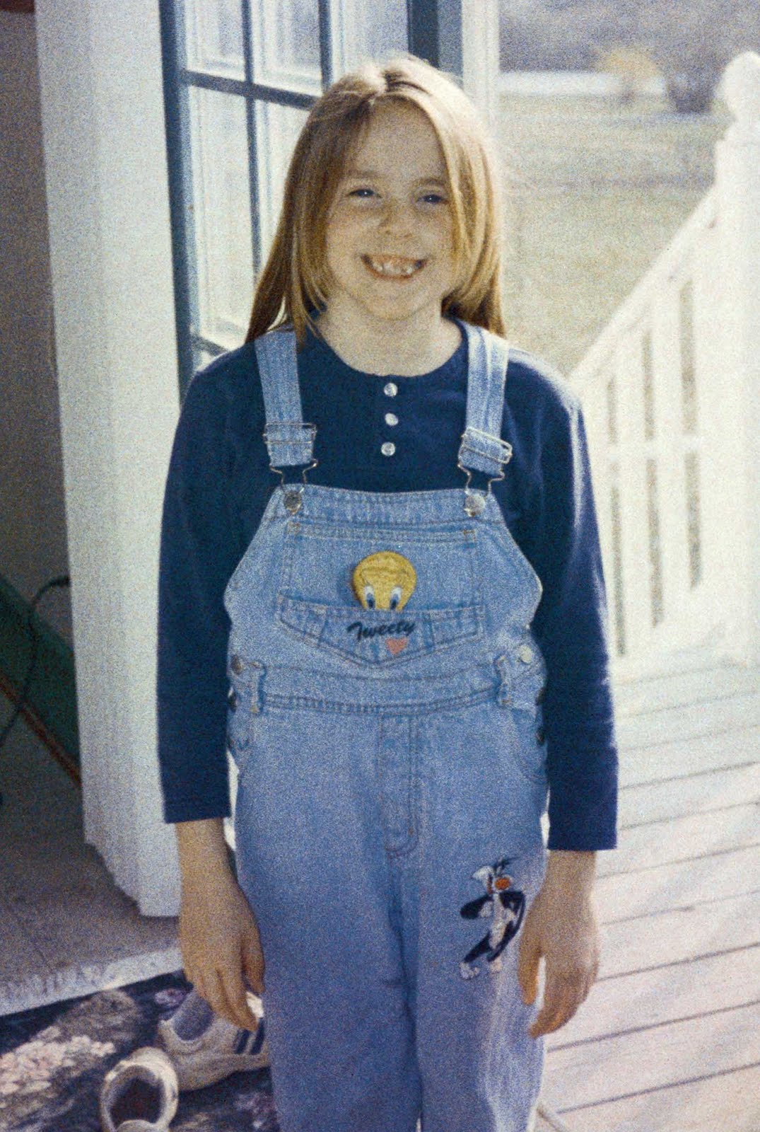 tweety bird overalls