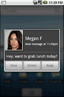 Screenshot - SMS Popup
