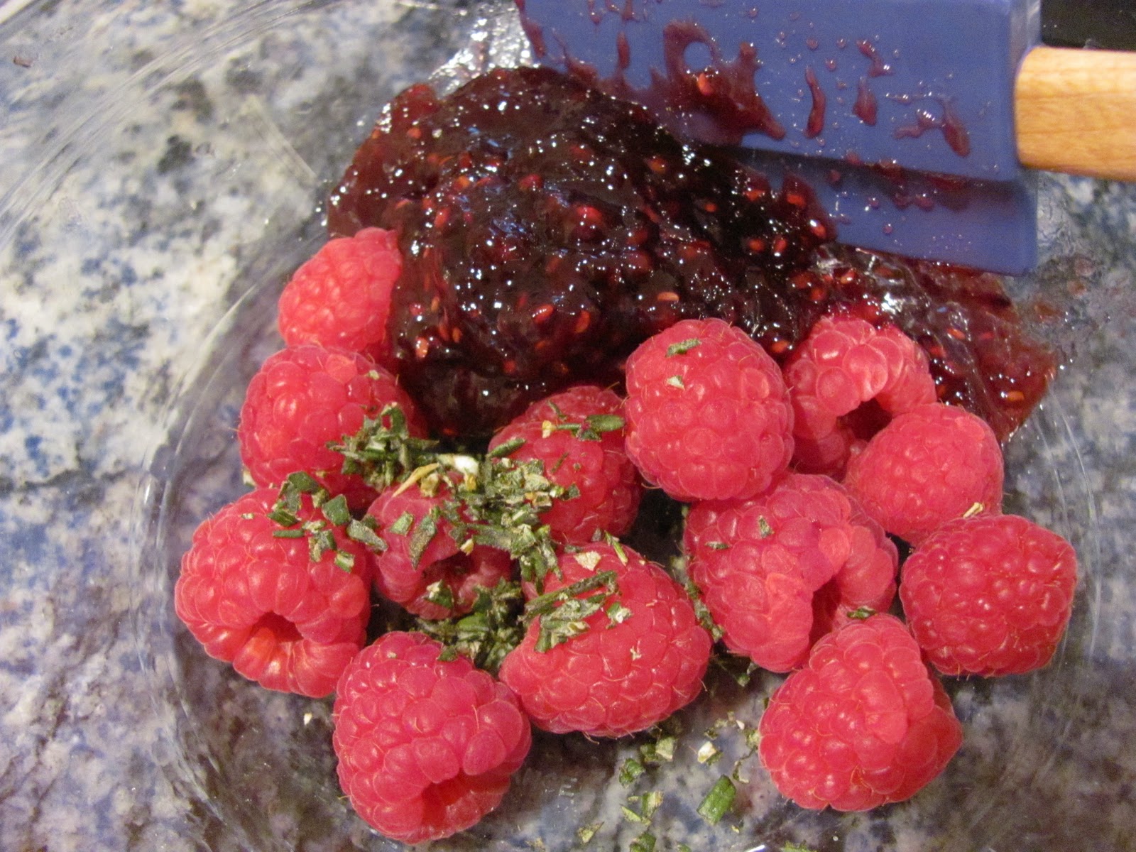 Baked Brie with Raspberries That Skinny Chick Can Bake