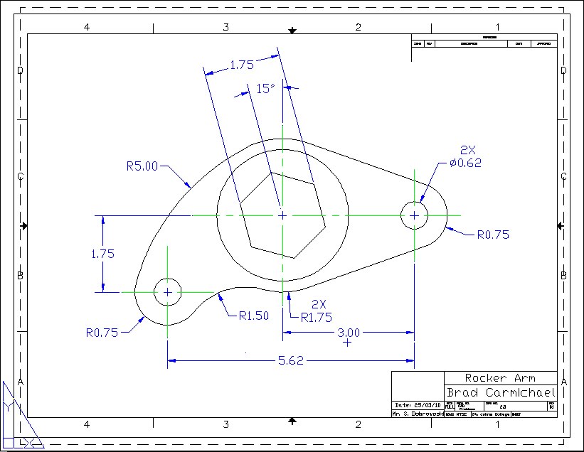Technical Design Rocker Arm