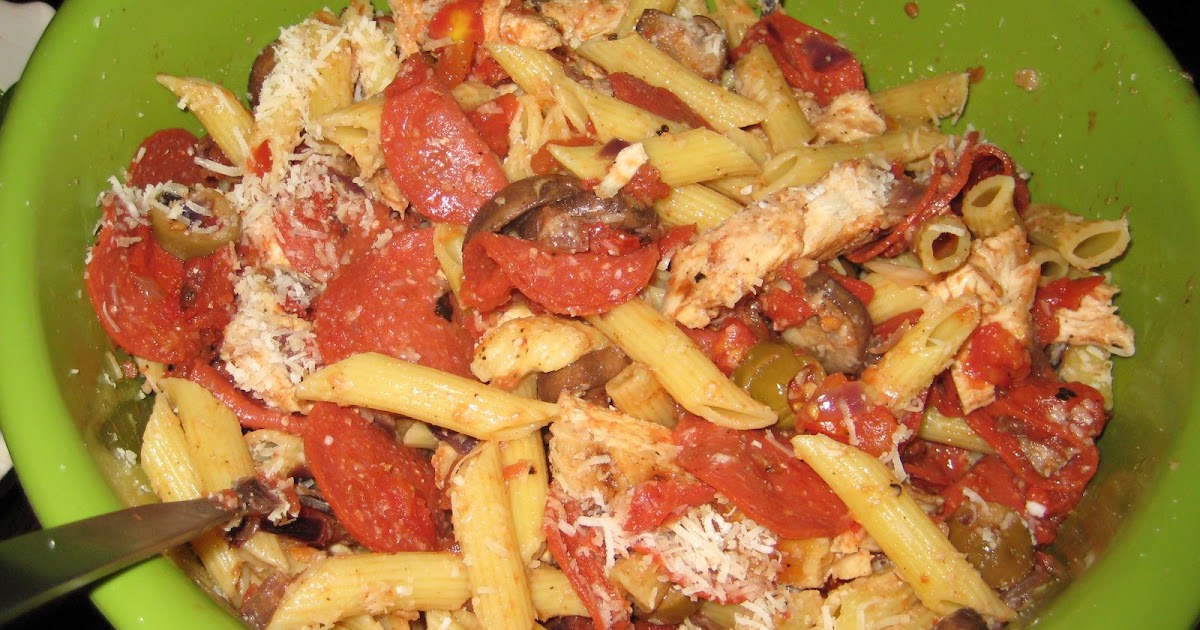 Apron Adventures Pepperoni Chicken Pasta