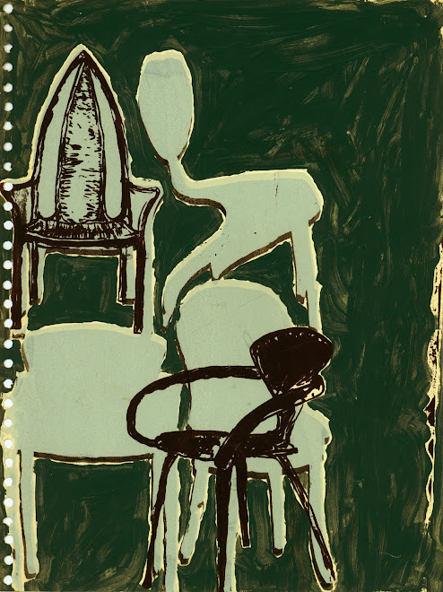 Fond de chaise vert pâle