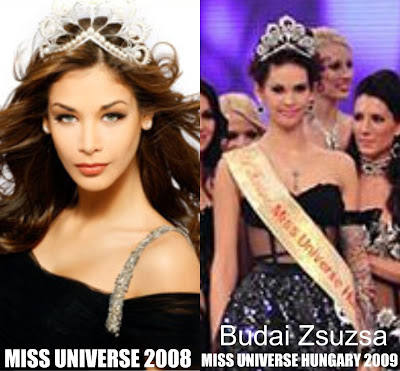 Miss Universe and Miss World Crown: Look A Like MU+vs+MUH