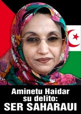 Aminetu Haidar la Ghandi saharaui